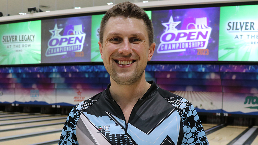 Craig Nidiffer at the 2023 USBC Open Championships Craig Nidiffer at the 2023 USBC Open Championships